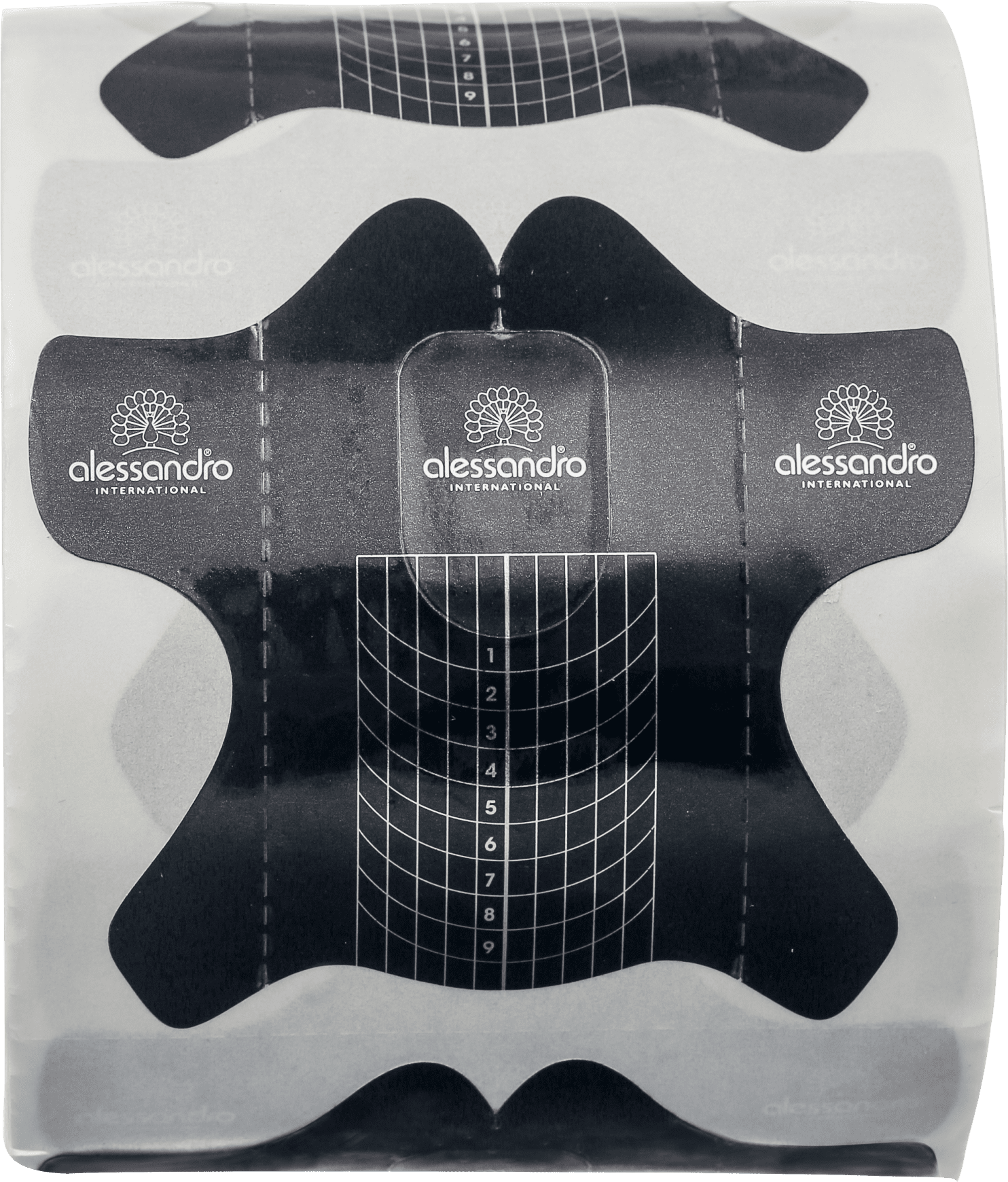 Alessandro International Butterfly Template Forms - Molde para Unha em Gel (500 unidades)