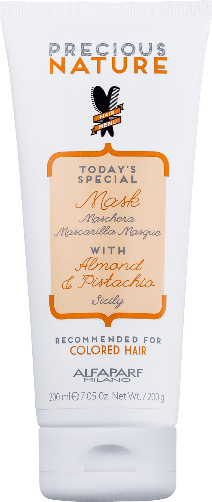 Alfaparf Precious Nature Almond & Pistachio - Máscara Capilar 200ml