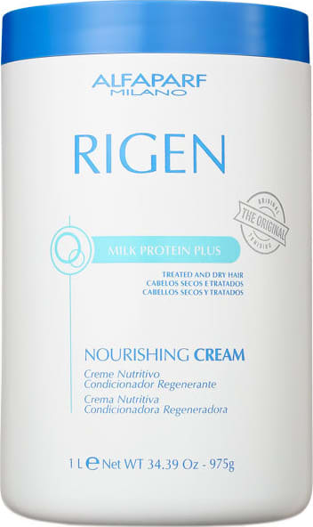 Alfaparf Rigen Milk Protein Plus - Máscara de Nutrição 1000ml