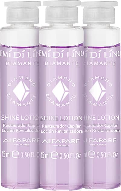 Alfaparf Semi di Lino Diamante Shine Lotion - Ampola Capilar 3x16ml