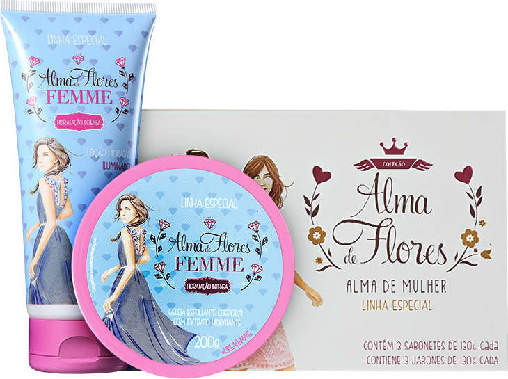Kit Alma de Flores Femme Trio (3 produtos)