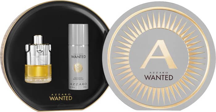 Conjunto Azzaro Wanted Gift Masculino - Eau de Toilette 100ml + Desodorante 150ml
