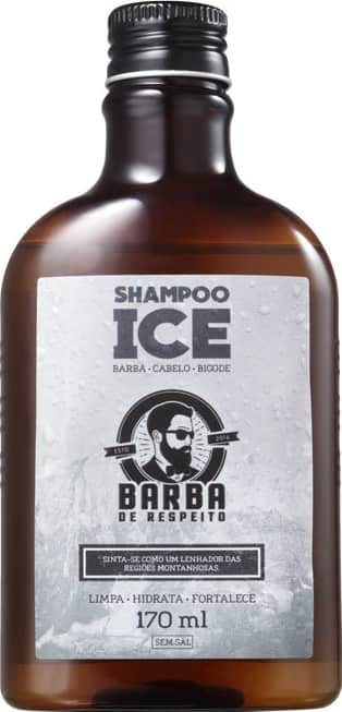 Barba de Respeito Ice - Shampoo Multifuncional 170ml