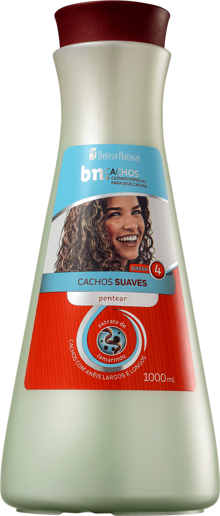 Beleza Natural Bn.Cachos Suaves - Creme de Pentear 1000ml