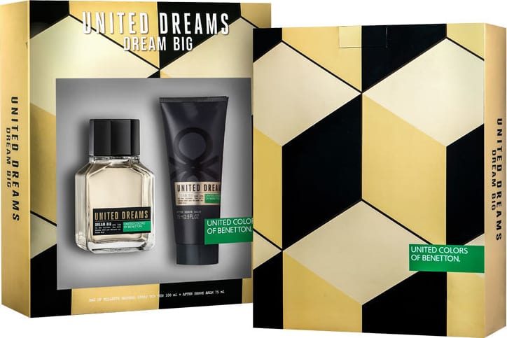 Conjunto Dream Big Man Benetton Masculino - Eau de Toilette 100ml + Bálsamo Pós-Barba 75ml