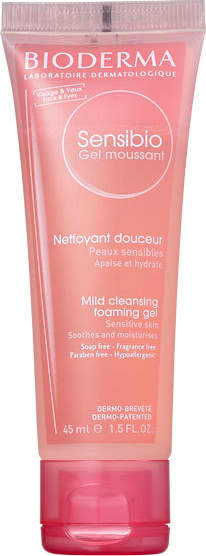 Bioderma Sensibio Gel Moussant - Gel de Limpeza 45ml
