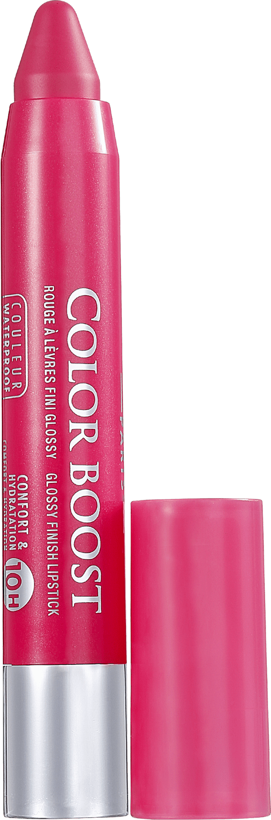 Bourjois Color Boost Lip Crayon 02 Fuchsia Libre - Batom Cremoso 2,75g