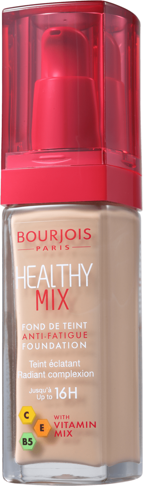 Bourjois Healthy Mix Anti-Fatigue 53 Light Beige - Base Líquida 30ml
