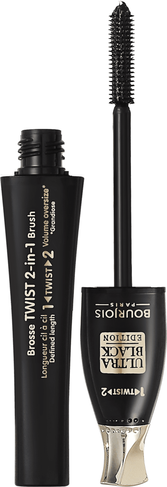 Bourjois Twist Up The Volume Ultra Black - Máscara para Cílios 8ml