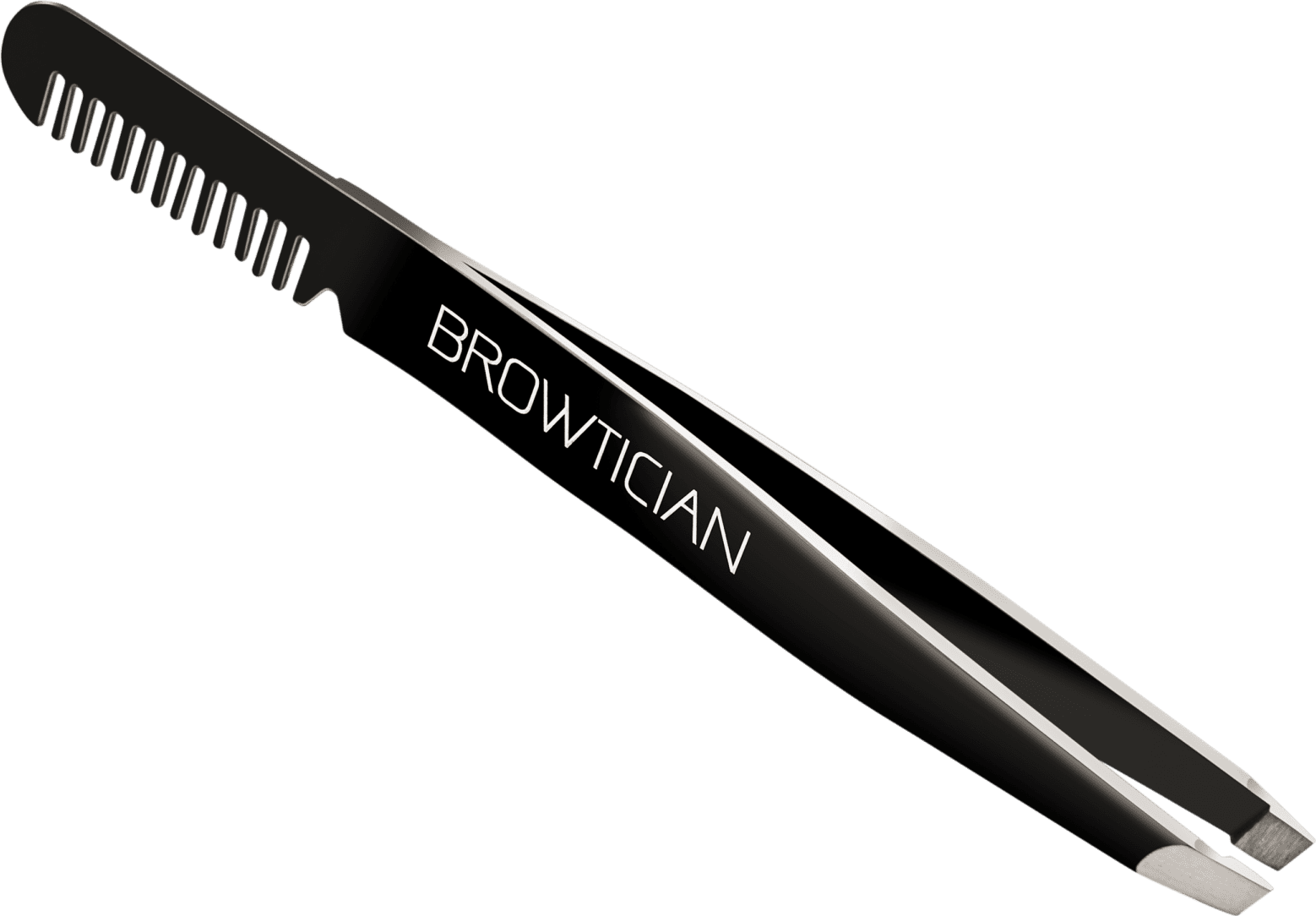 Océane Browtician Ponta Inclinada com Pente – Pinça Diagonal