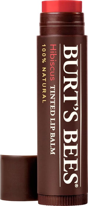 Burt's Bees Tinted Lip Balm Hibiscus - Hidratante Labial com Cor 4,25g