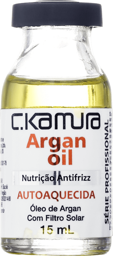 C.Kamura Argan Oil Nutrição Antifrizz - Ampola de Tratamento 15ml