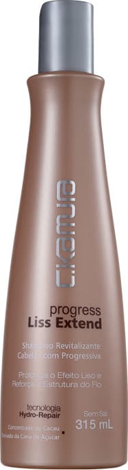 C.Kamura Progress Liss Extend - Shampoo sem Sal 315ml