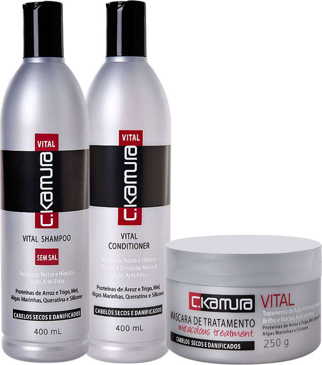 C.Kamura Vital Miraculous Kit (3 Produtos)