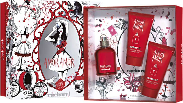 Conjunto Amor Amor Cacharel Feminino - Eau De Toilette 50ml + Loção Corporal 2x50ml
