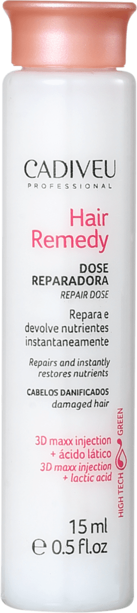 Cadiveu Professional Hair Remedy Dose Reparadora - Ampola Capilar 15ml