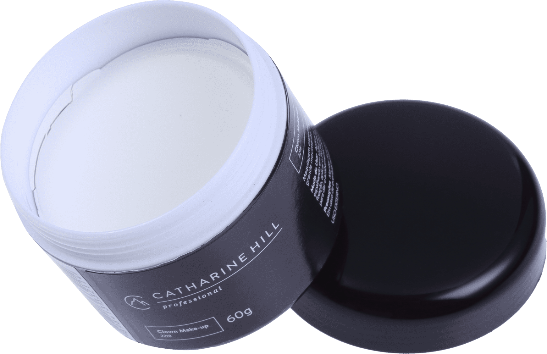 Catharine Hill Clown Make-up Waterproof Branco - Sombra Matte 60g