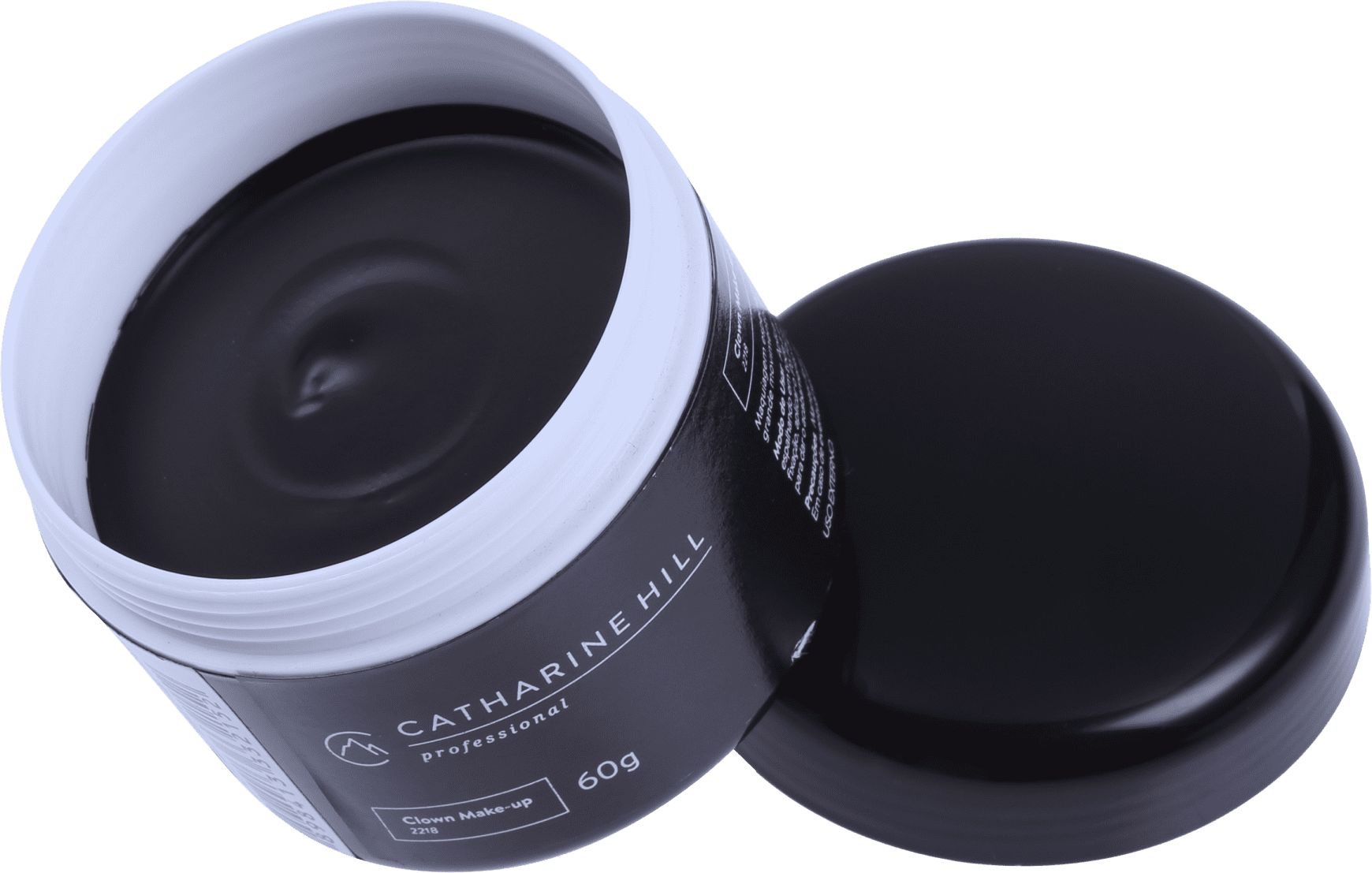 Catharine Hill Clown Make-up Waterproof Preto - Sombra Matte 60g