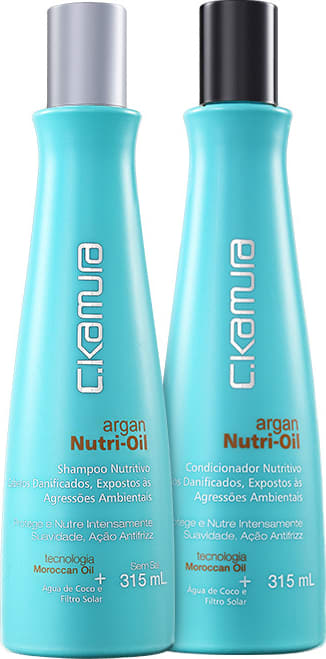 Kit C.Kamura Argan Nutri-Oil Duo (2 Produtos)
