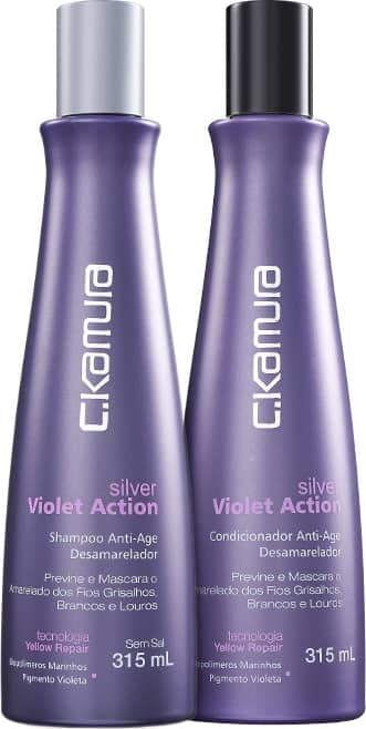Kit C.Kamura Silver Violet Action Duo (2 Produtos)