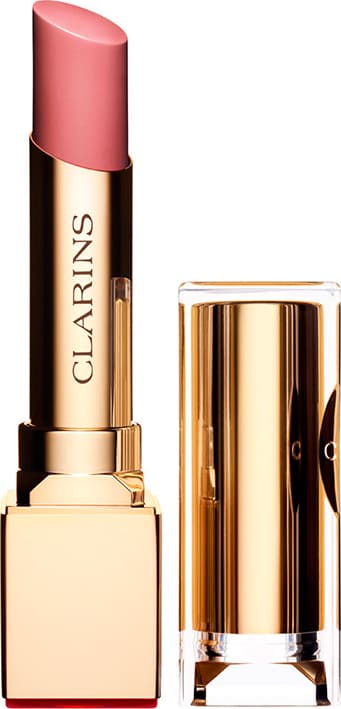Clarins Rouge Eclat Satin Finish Age-Defying 02 Sweet Rose - Batom Cremoso 3g