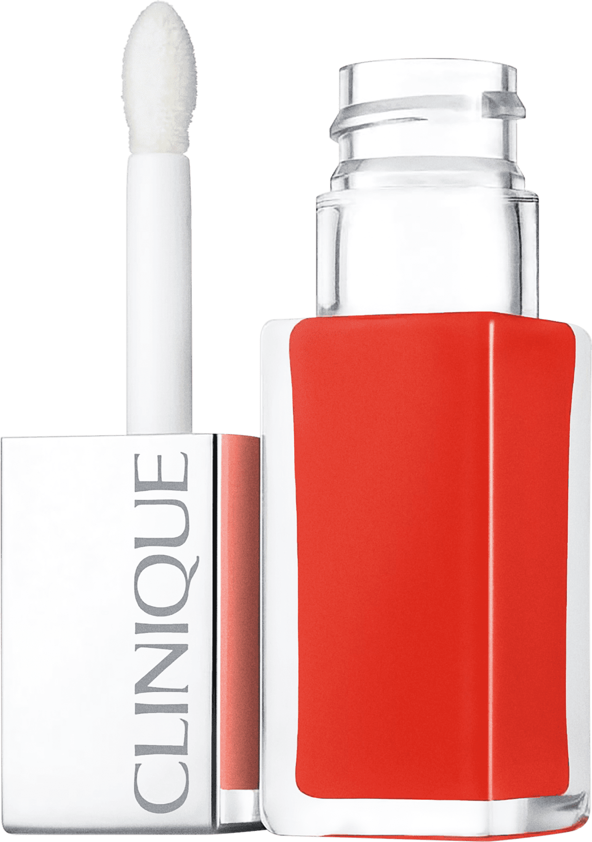 Clinique Pop Lacquer Lip Colour + Primer 3 Happy Pop - Batom Líquido Espelhado 6,5g