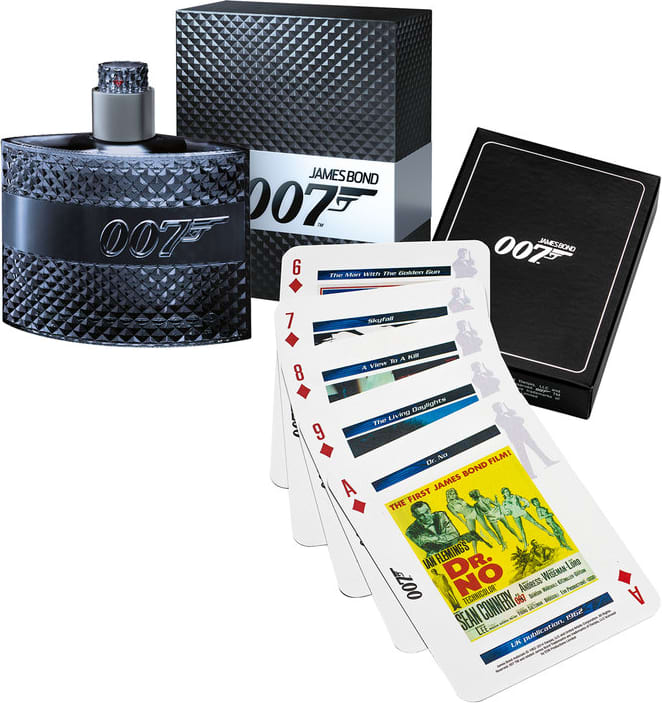 Conjunto 007 James Bond Masculino - Eau de Toilette 50ml + Jogo de Cartas