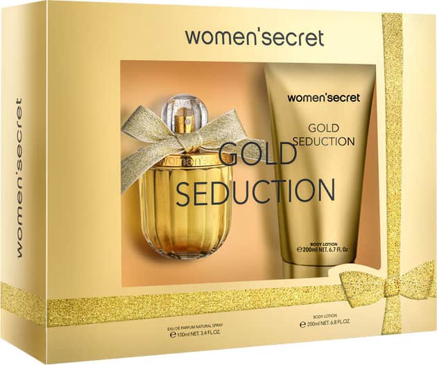 Conjunto Gold Seduction Women’ Secret Feminino - Eau de Parfum 100ml + Loção Corporal 200ml