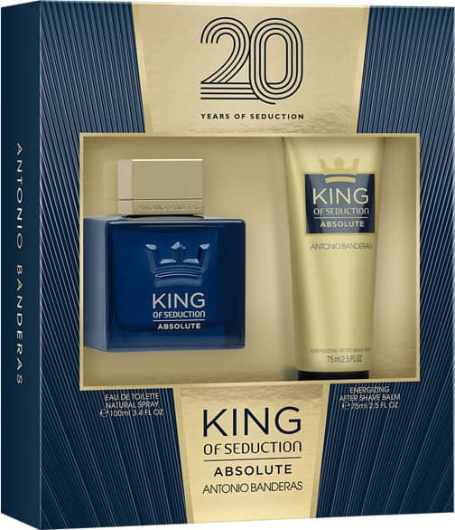 Conjunto King of Seduction Absolute Antonio Banderas Masculino - Eau de Toilette 100ml + Pós-Barba 75ml