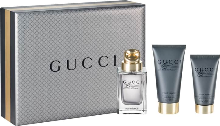Conjunto Made to Measure Gucci Masculino - Eau de Toilette 90ml + Pós Barba 50ml + Shampoo 75ml