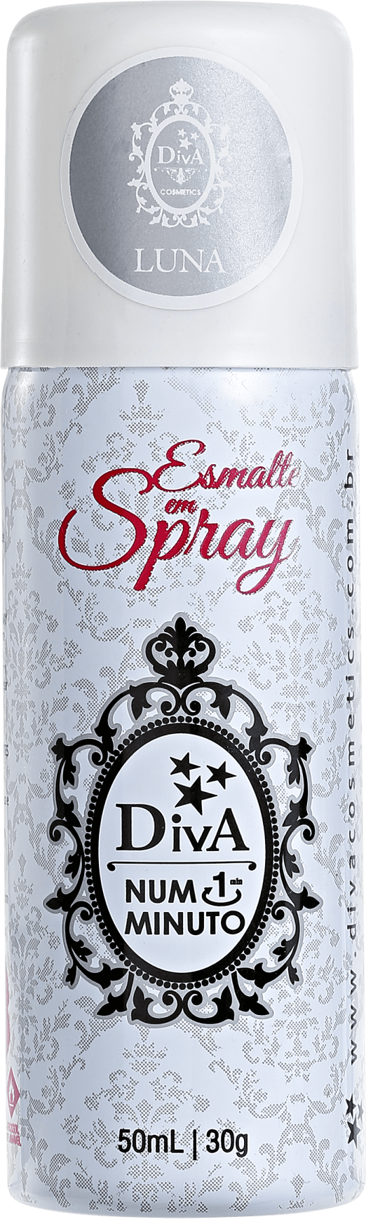 Diva Cosmetics Luna - Esmalte em Spray Metálico 50ml