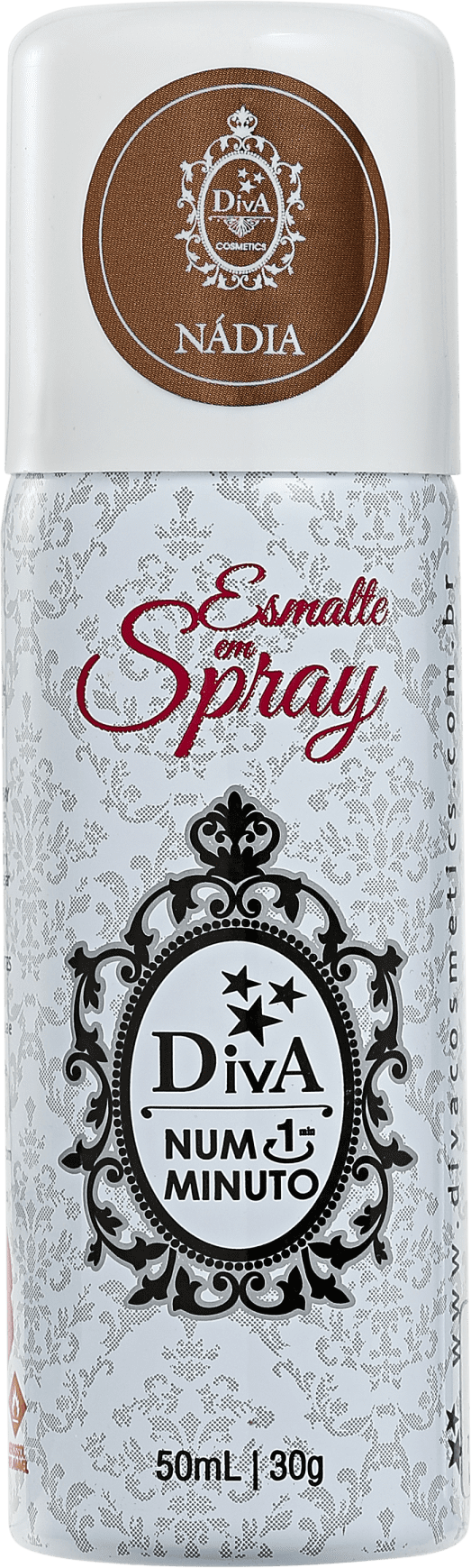 Diva Cosmetics Nadia - Esmalte em Spray Metálico 50ml