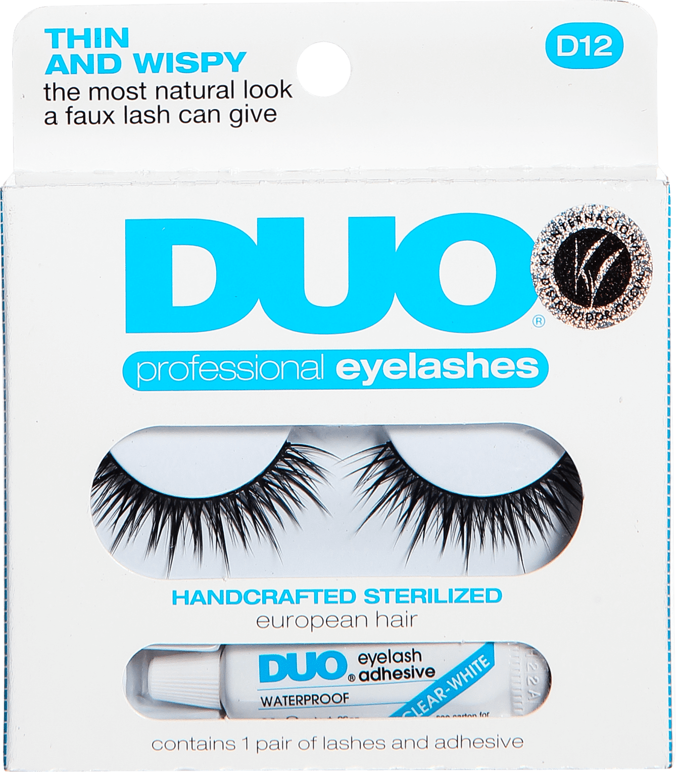 DUO Thin and Wispy - Cílios Postiços com Cola 2,5g