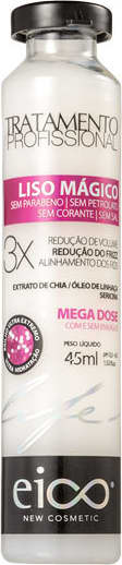 Eico Life Liso Mágico Mega Dose Tratamento - Ampola 45ml