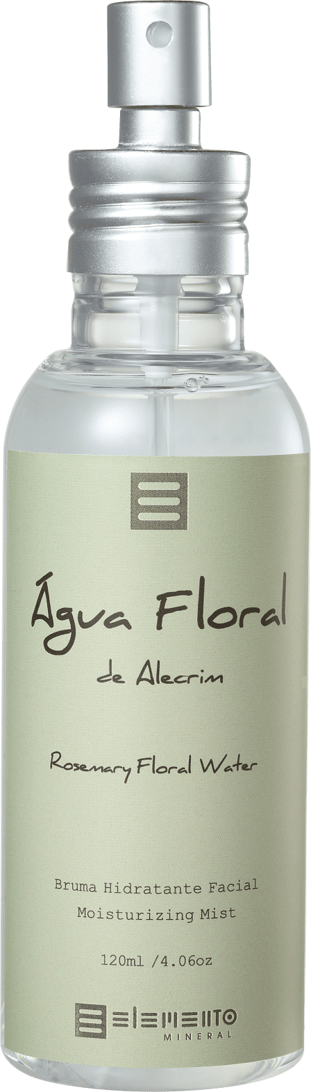 Elemento Mineral Água Floral de Alecrim - Tônico Facial 120ml