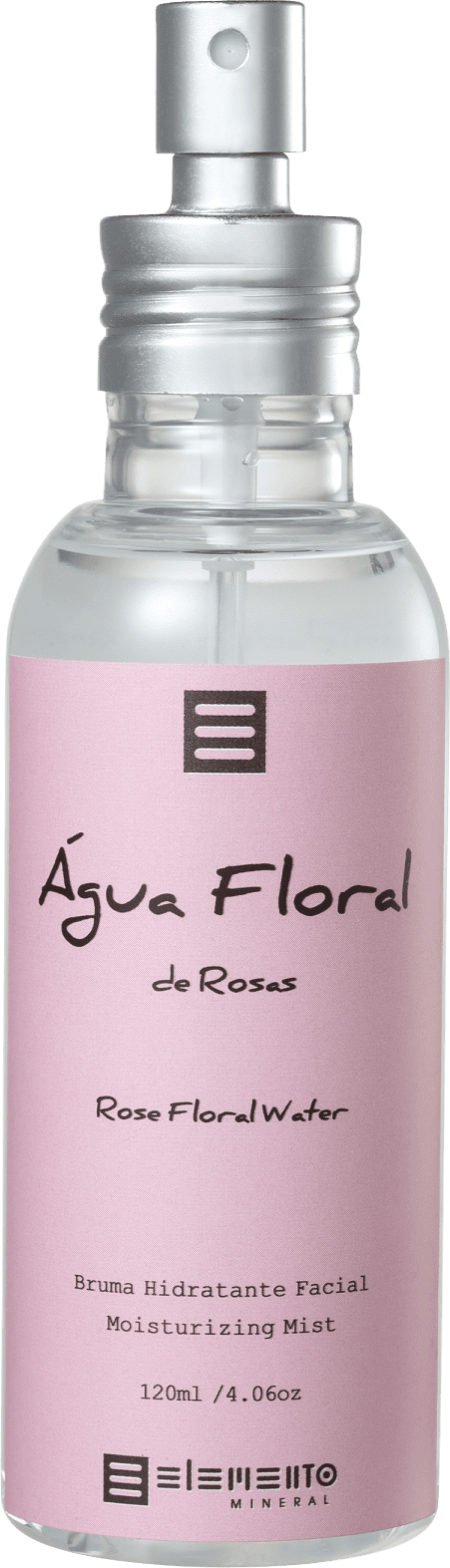 Elemento Mineral Água Floral de Rosas - Tônico Facial 120ml
