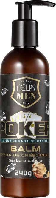 Felps Profissional Men Poker Bomba de Crescimento - Bálsamo Multifuncional 240g