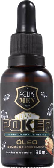 Felps Profissional Men Poker Bomba de Crescimento - Óleo Multifuncional 30ml