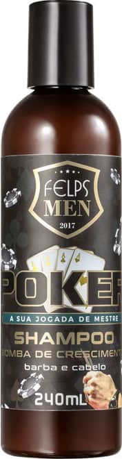 Felps Profissional Men Poker Bomba de Crescimento - Shampoo Multifuncional 240ml