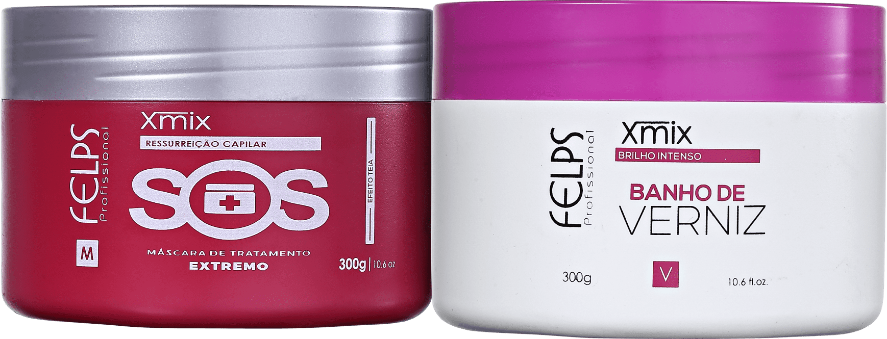 Kit Felps Profissional Xmix Cronograma Capilar Ressurreição dos Fios (2 Produtos)