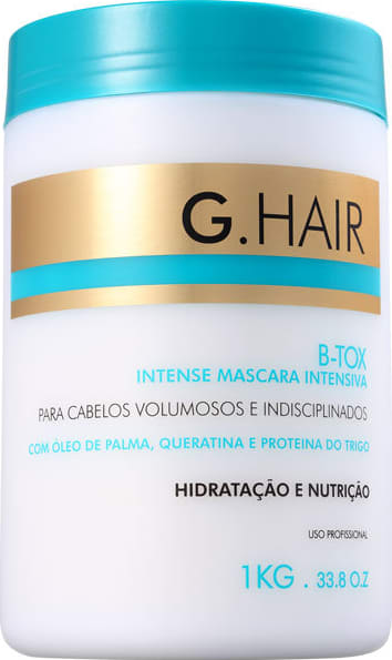 G.Hair B-Tox Reposição de Massa - Máscara de Reconstrução 1000g