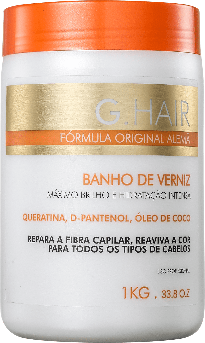 G.Hair Banho de Verniz - Máscara Capilar 1000g