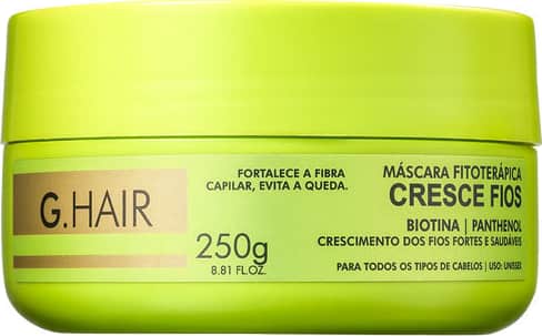 G.Hair Cresce Fios - Máscara Capilar 250g