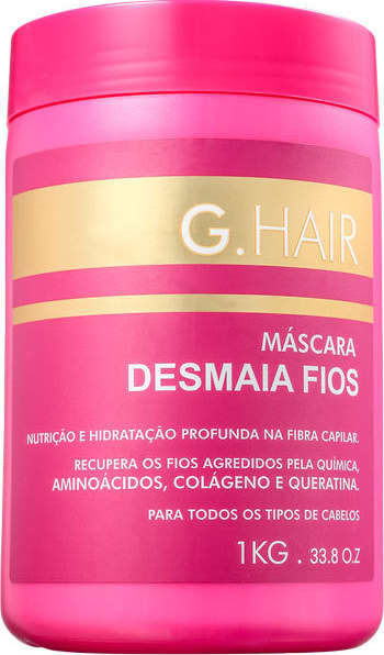 G.Hair Desmaia Fios - Máscara Capilar 1000g