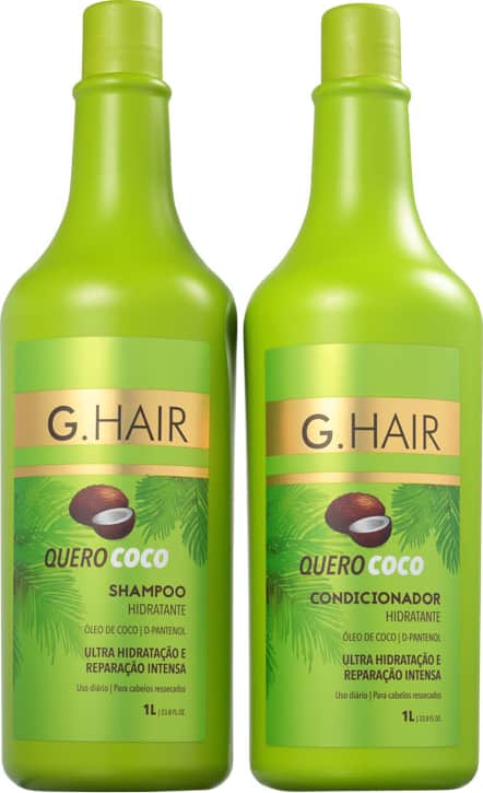 Kit G.Hair Quero Coco Salon Duo (2 Produtos)