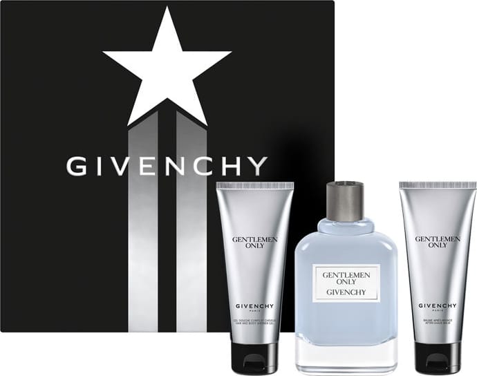 Conjunto Gentlemen Only Givenchy Masculino - Eau de Toilette 100ml + Shampoo 75ml + Pós-Barba 75ml