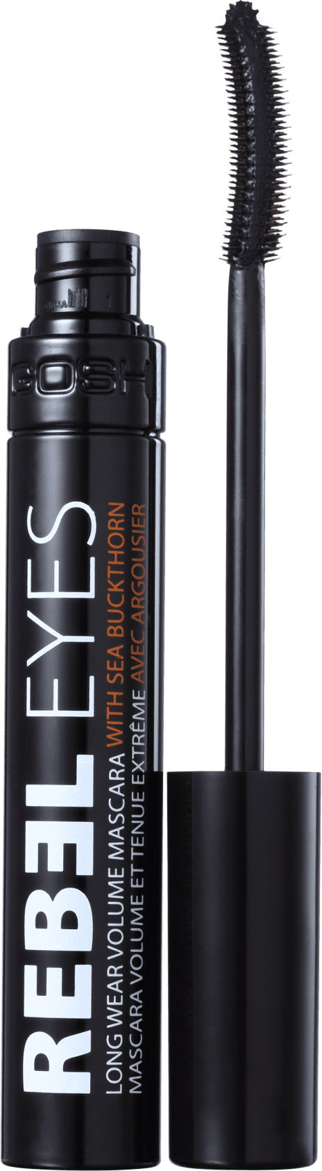 GOSH Rebel Eyes Black - Máscara para Cílios 10ml