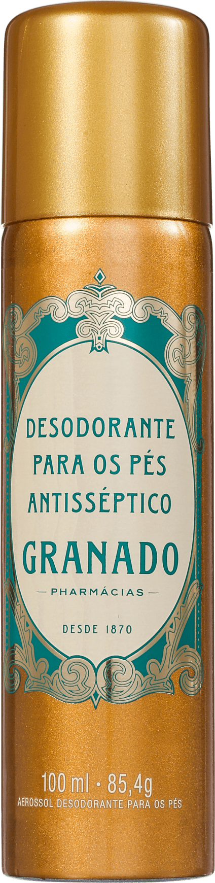 Granado Antisséptica Tradicional Para Os Pés Antisséptico - Desodorante Spray 100ml