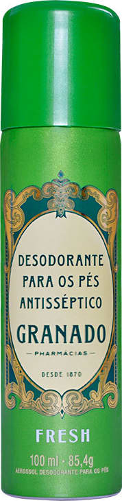 Granado Antisséptica Fresh Para Os Pés Antisséptico - Desodorante Spray 100ml