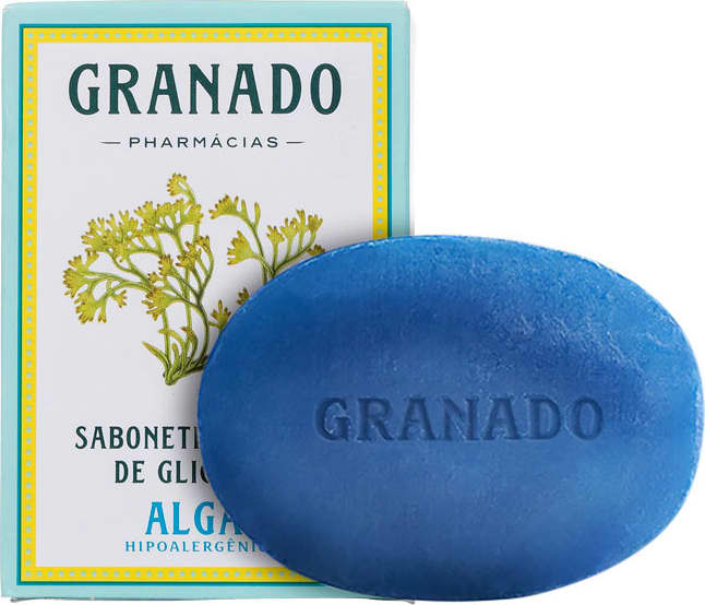 Granado Sabonete Vegetal de Glicerina e Algas - Sabonete em Barra 90g